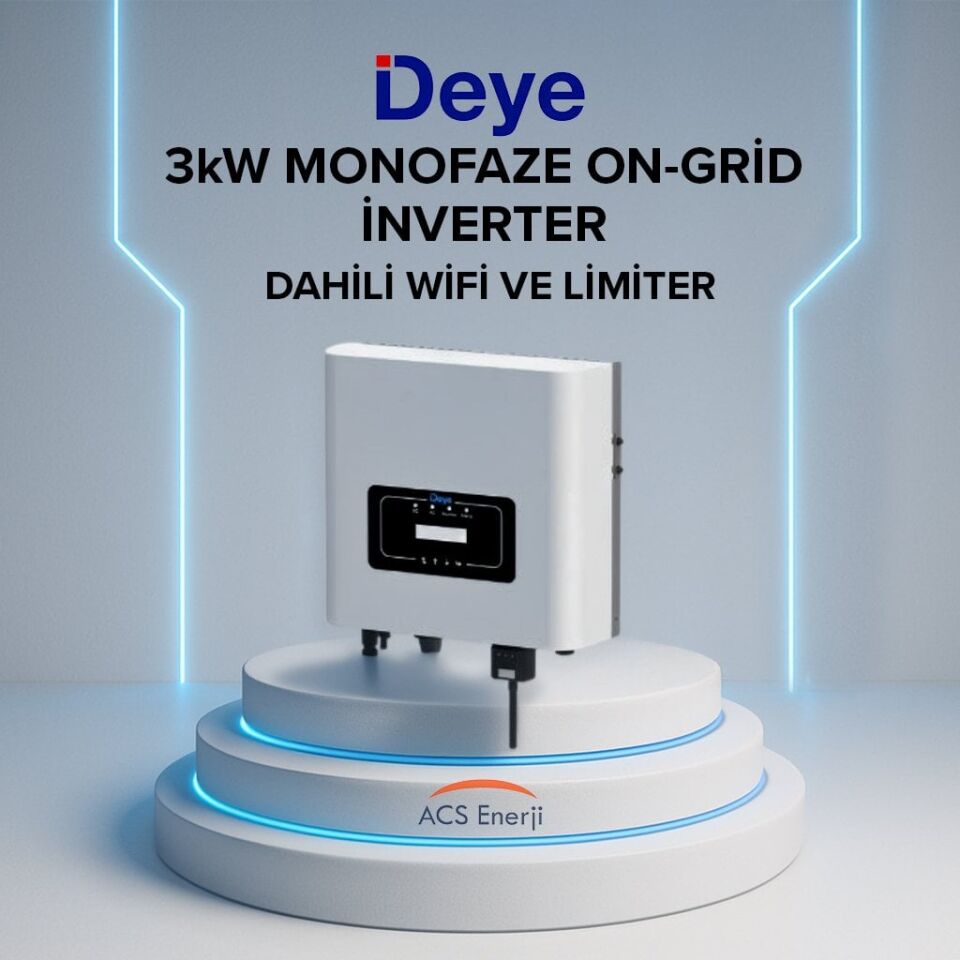 3KW ON-GRİD MONOFAZE İNVERTER