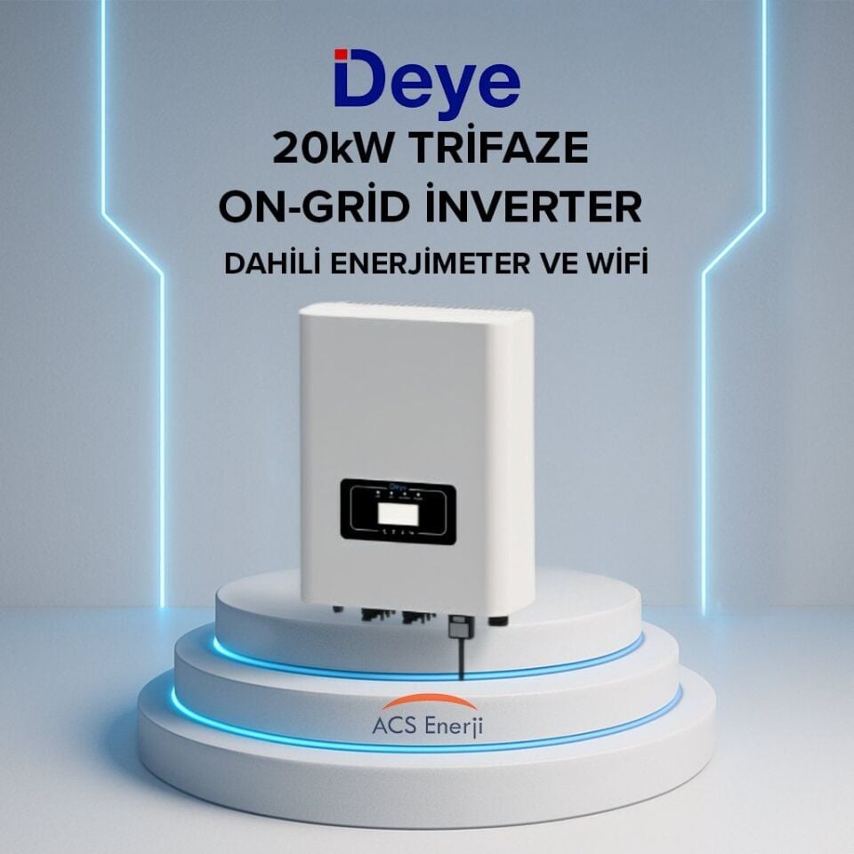 20KW ON-GRİD TRİFAZE İNVERTER