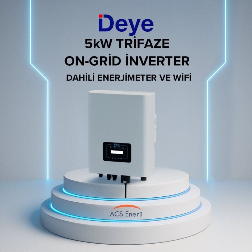 5KW ON-GRİD TRİFAZE İNVERTER