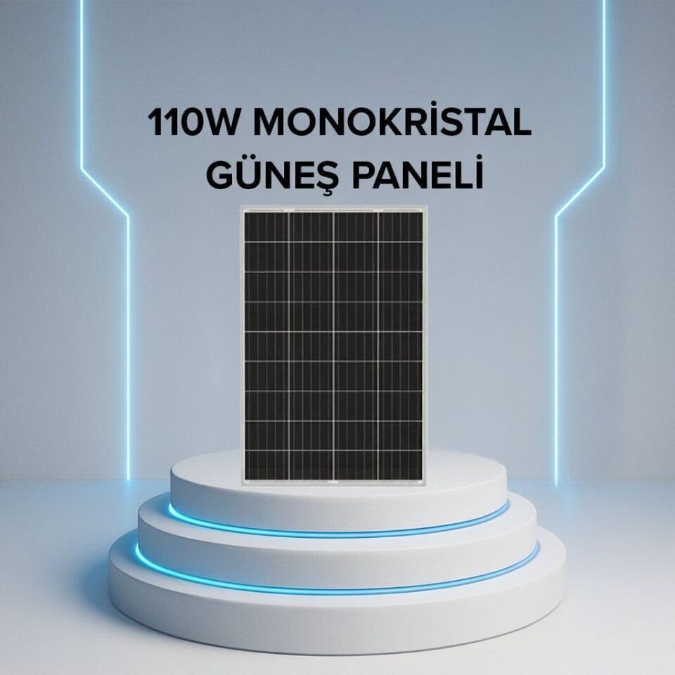 LEXRON 110W MONOKRİSTAL ECOSOL GÜNEŞ PANELİ