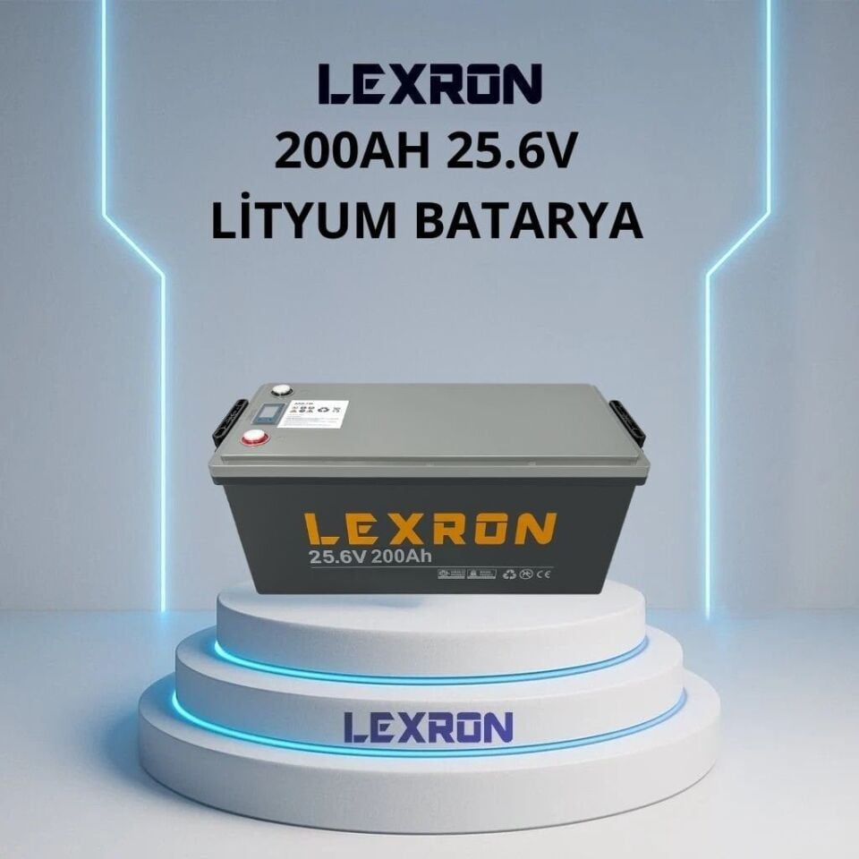 LEXRON 25.6V 200AH LİTYUM BATARYA