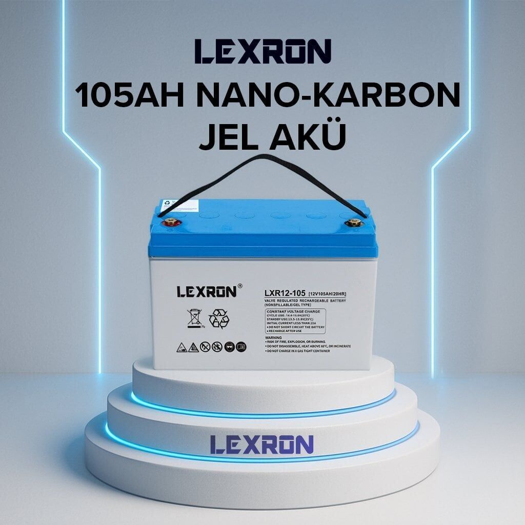 12V 105AH NANO-KARBON SOLAR JEL AKÜ