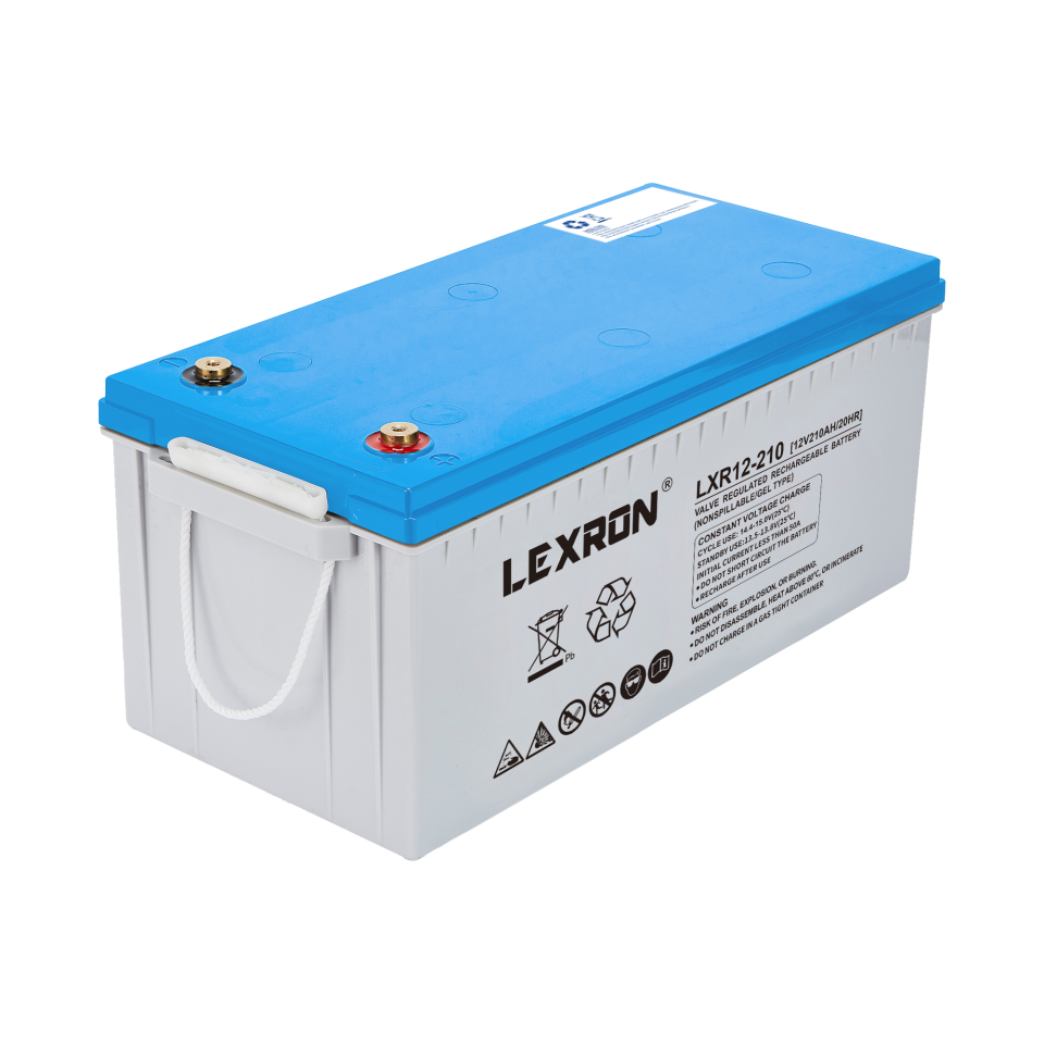 LEXRON 12V 210AH NANO-KARBON SOLAR JEL AKÜ