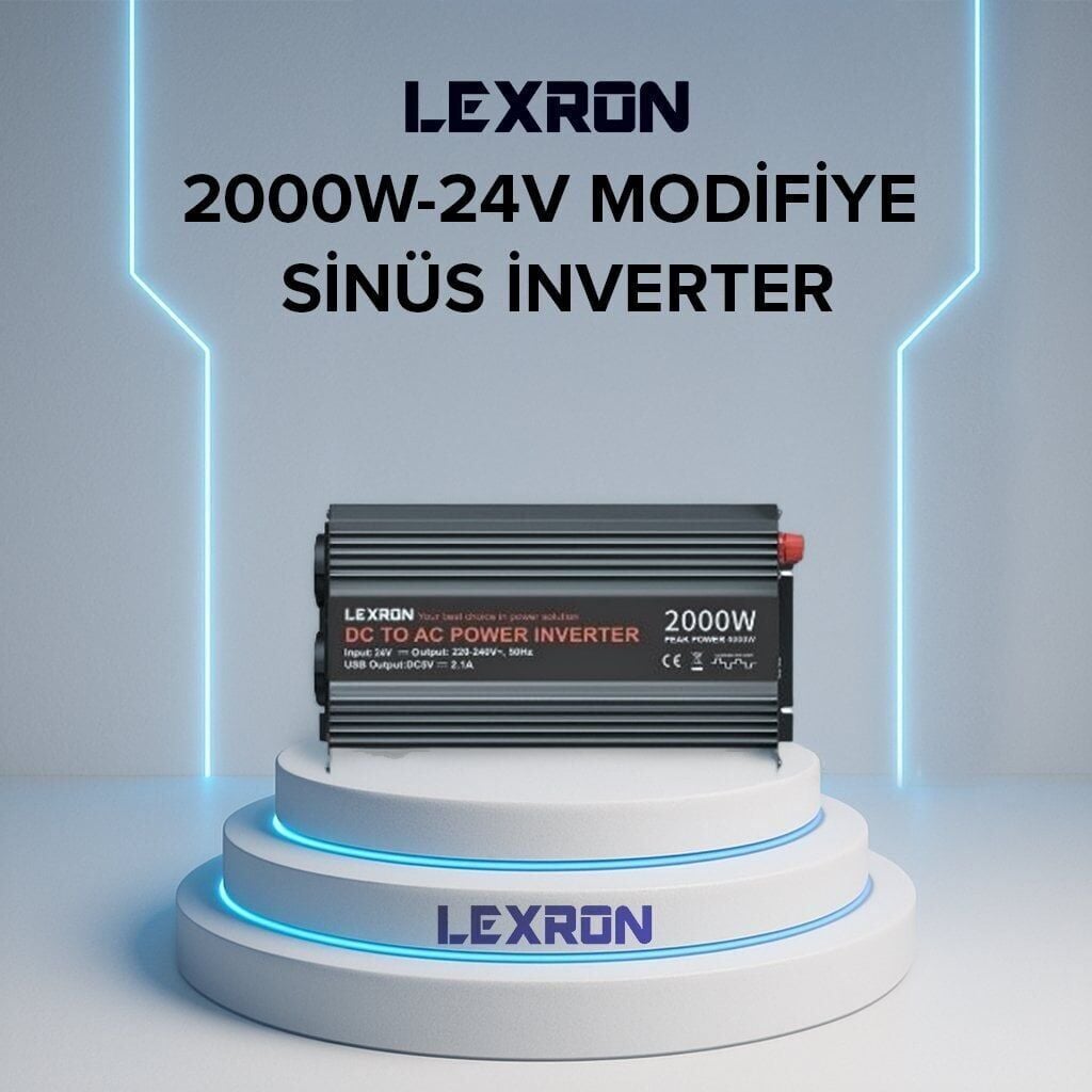 LEXRON 24V 2000W MODİFİYE SİNÜS İNVERTER
