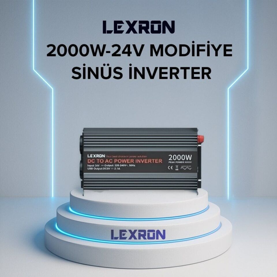 LEXRON 24V 2000W MODİFİYE SİNÜS İNVERTER