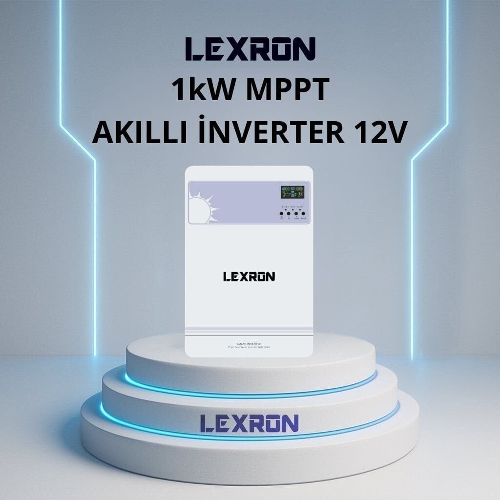 LEXRON 1KW MPPT AKILLI İNVERTER 12V