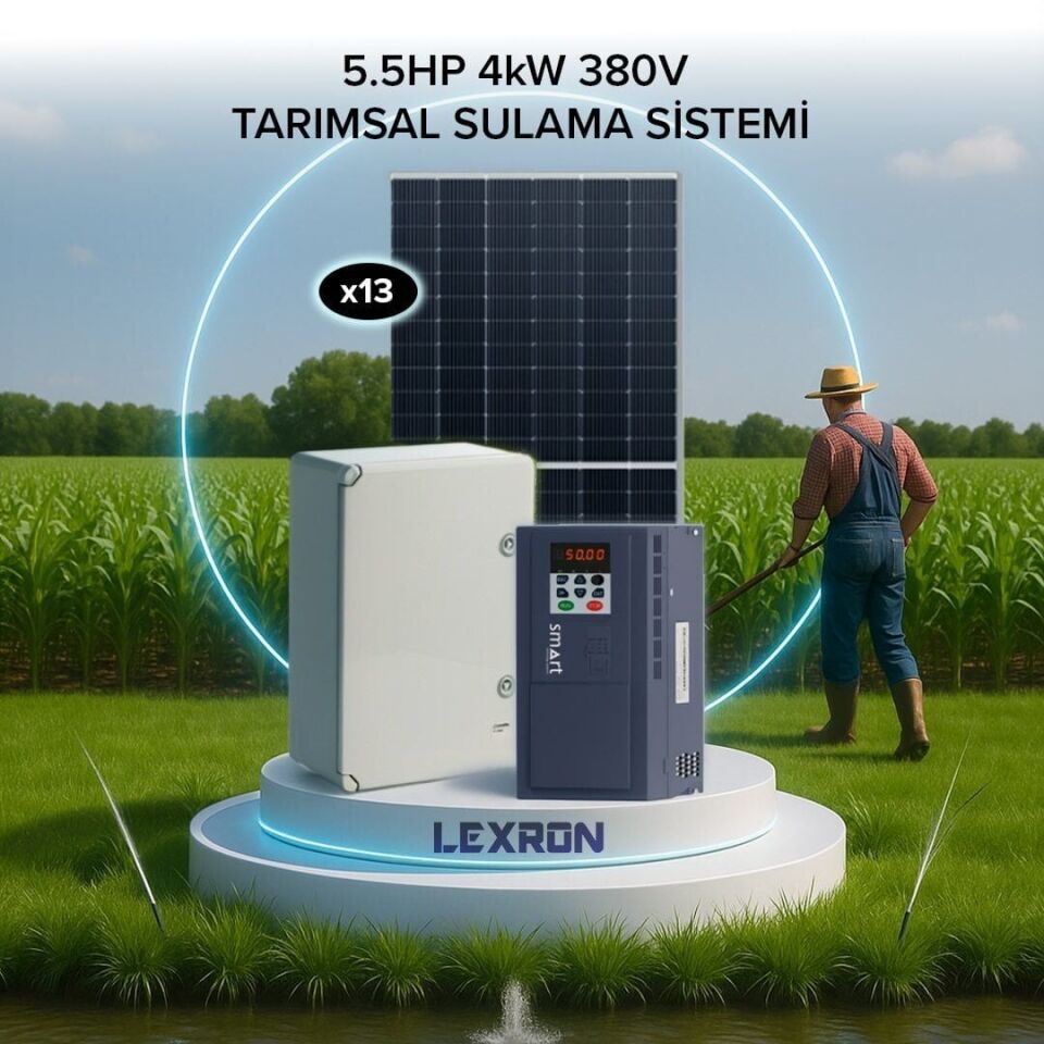 5.5HP 4kW (380V) TARIMSAL SULAMA SİSTEMİ