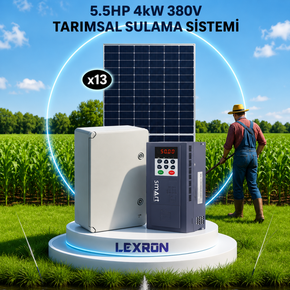 5.5HP 4kW (380V) TARIMSAL SULAMA SİSTEMİ