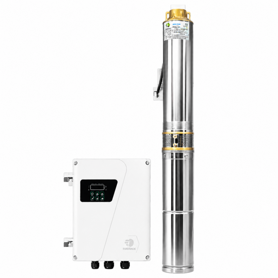 SOLINVED AC-DC Pompa 4 İnç 2200 Watt 9,5 Ton HMAX: 125 mt Outlet: 2