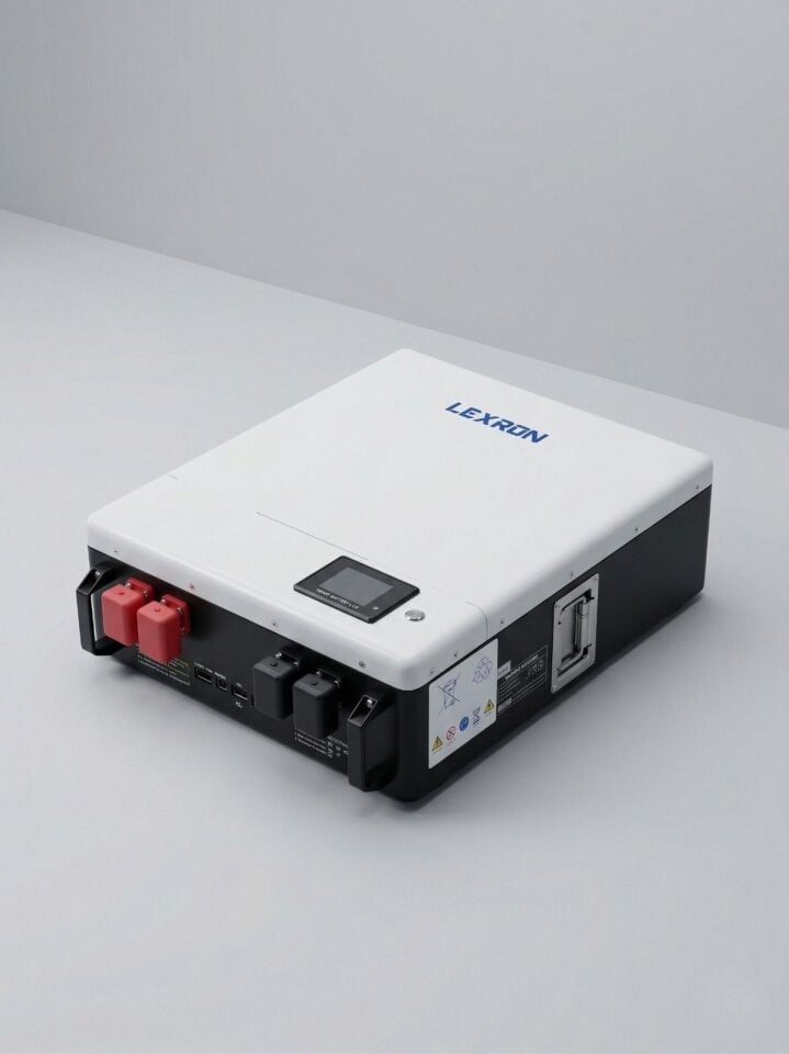 LEXRON 100AH 51.2V PREMİUM SERİSİ (DUVAR TİPİ) LİTYUM BATARYA