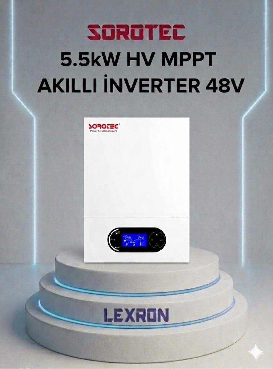SOROTEC 5.5KW HV MPPT AKILLI İNVERTER 48V